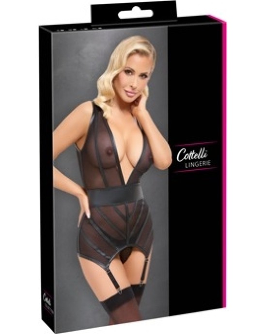 Cottelli Lingerie Basque and String S