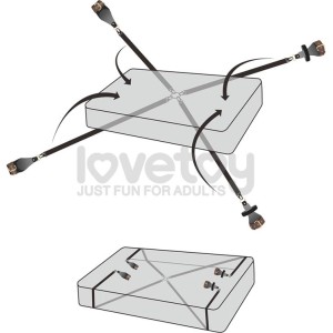 Lovetoy Rebellion Reign Under Mattress Restraint