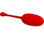 Prettylove Вибрирующее яйцо Knucker, красное