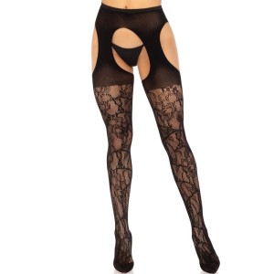 Leg Avenue Hosiery LEG AVENUE - MEŽĢĪŅU PRIEKŠVIETES ZEES MELNAS