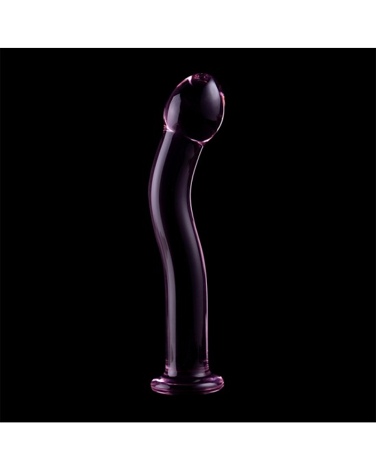 Nebula Series By Ibiza MODEL 18 DILDO BOROSILICATE GLASS 18.5 X 3.5 CM PINK