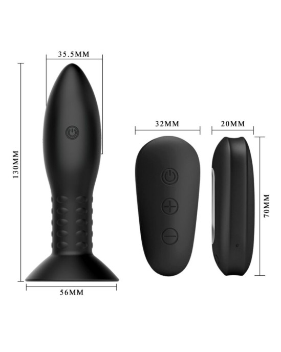 Mr Play PIESLĒGTS AR MELNĀM ROTOŠĀM BOMĒM TĀLVADĪBAS PULTI