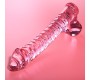 Nebula Series By Ibiza MODEL 23 DILDO BOROSILICATE GLASS 21.5 X 4 CM PINK