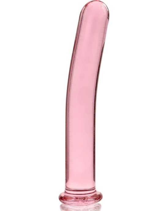 Nebula Series By Ibiza MODEL 8 DILDO BOROSILICATE GLASS 14.5 X 2 CM PINK