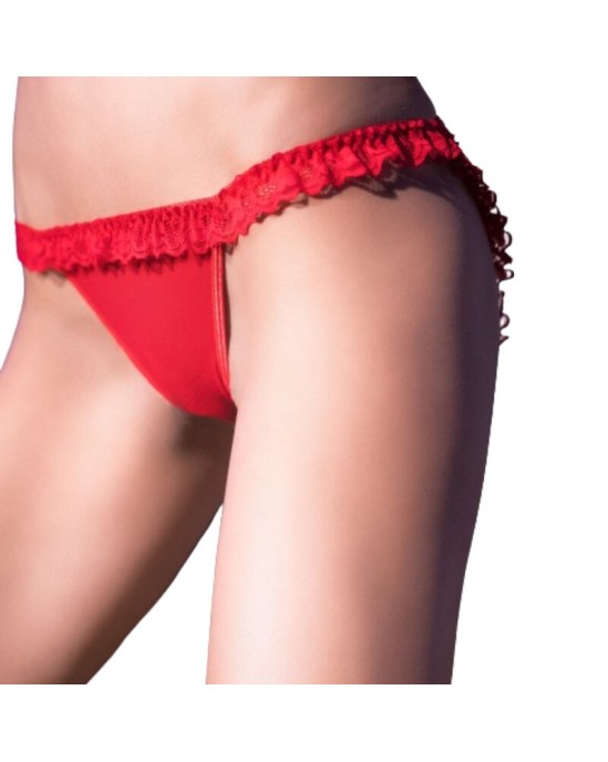 Chilirose Panties & Thongs CHILIROSE - CR 4159 BIKŠES RED S/M