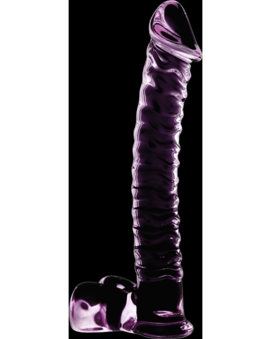 Nebula Series By Ibiza MODEL 23 DILDO BOROSILICATE GLASS 21.5 X 4 CM PINK