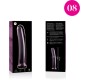 Nebula Series By Ibiza MODEL 8 DILDO BOROSILICATE GLASS 14.5 X 2 CM PINK