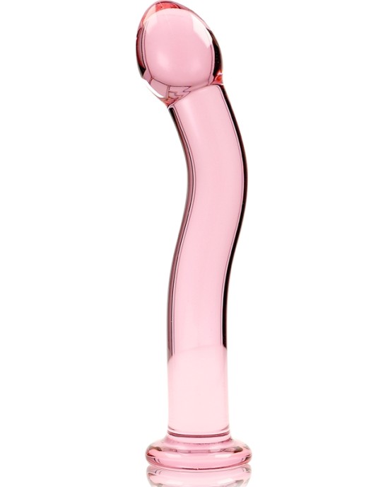 Nebula Series By Ibiza MODEL 18 DILDO BOROSILICATE GLASS 18.5 X 3.5 CM PINK