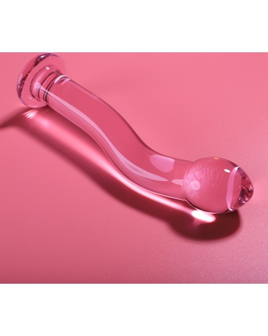 Nebula Series By Ibiza MODEL 18 DILDO BOROSILICATE GLASS 18.5 X 3.5 CM PINK