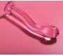 Nebula Series By Ibiza MODEL 18 DILDO BOROSILICATE GLASS 18.5 X 3.5 CM PINK