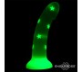 Dildox By Engily Ross Dildo que Brilla en la Oscuridad Confetti Star Silicona L?quida 17 cm