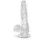 King Cock Clear KCC 6 Cock with Balls