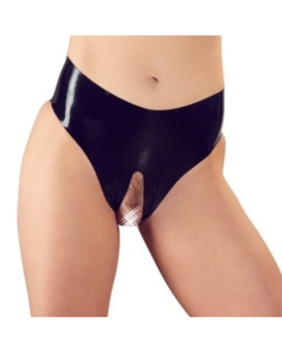 Late X Latex Briefs black S-L