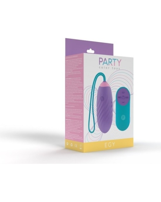 Party Color Toys EGY LILAC VIBRĒJOŠĀ OLA