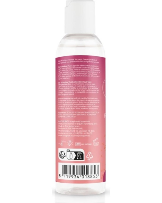 Easyglide ŠAMPANIEŠA ROZĀ ŪDENS BĀZES LUBRIKANTS 150 ML