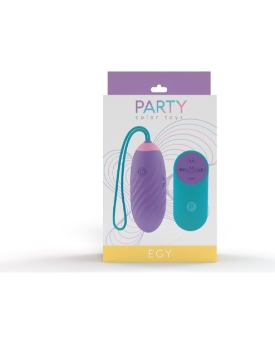 Party Color Toys EGY LILAC VIBRĒJOŠĀ OLA