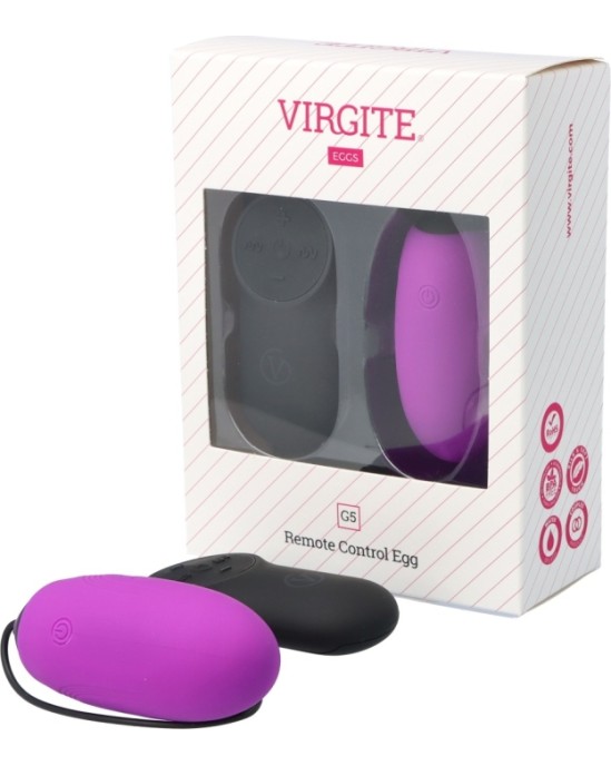 Virgite - Eggs G5 UZLĀDĒJAMA PURPURA VIBRĒJOŠA OLA