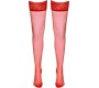 Cottelli Legwear Чулки с задержкой красные 4