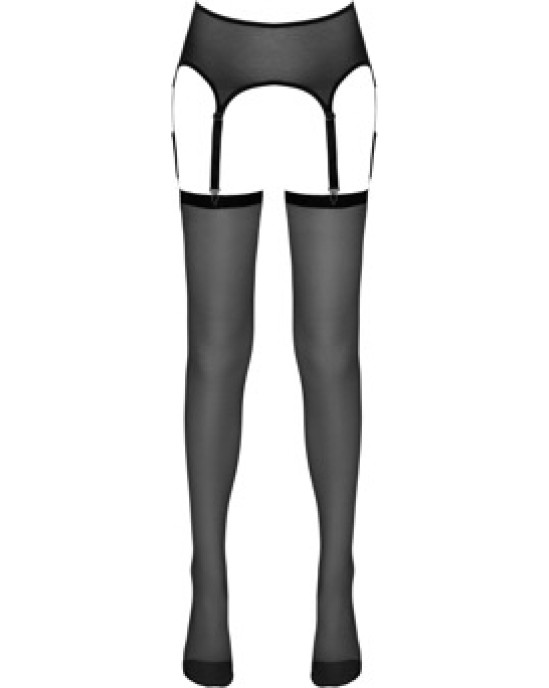 No:xqse Suspender Belt Black L/XL