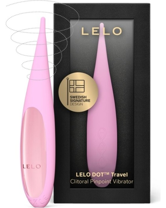 Lelo СТИМУЛЯТОР КЛИТОРА DOT TRAVEL РОЗОВЫЙ