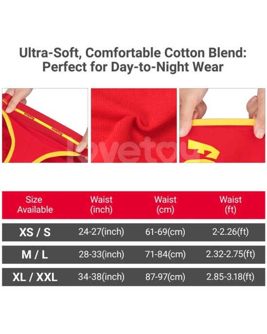 Lovetoy Printed Vibrating Sexy Panties 24 - 27