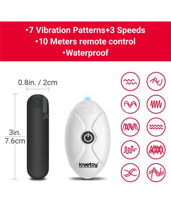 Lovetoy Printed Vibrating Sexy Panties 24 - 27