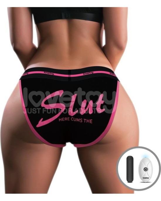 Lovetoy Printed Vibrating Sexy Panties 34-38