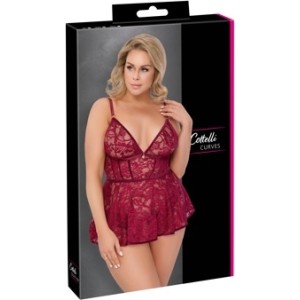 Cottelli Curves Babydoll sarkans XL