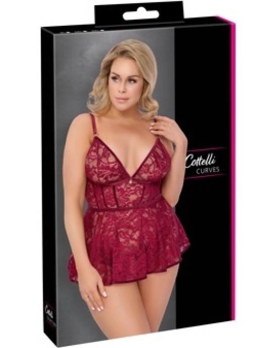 Cottelli Curves Babydoll sarkans XL