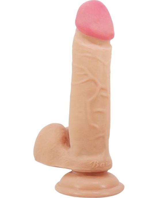 Baile Slīdošā āda dildo 20,5 cm