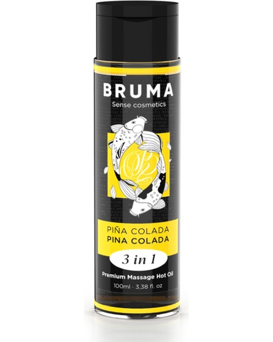 Bruma PREMIUM MASĀŽAS KARSTA EĻĻA PINA COLADA 3 IN 1 - 100 ml