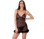 Livco Corsetti Sets LIVCO CORSETTI FASHION - ZERUNAM SET BABYDOLL + BLACK THONG