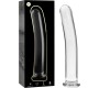 Nebula Series By Ibiza MODEL 9 DILDO BOROSILICATE GLASS 15.5 X 2.5 CM CLEAR