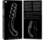 Nebula Series By Ibiza MODEL 14 DILDO BOROSILICATE GLASS 18.5 X 3 CM CLEAR