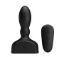 Mr Play BLACK INFLATABLE ANAL PLUG REMOTE CONTROL