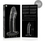 Nebula Series By Ibiza MODEL 19 DILDO BOROSILICATE GLASS 18.5 X 4 CM CLEAR