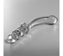 Nebula Series By Ibiza MODEL 14 DILDO BOROSILICATE GLASS 18.5 X 3 CM CLEAR