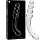 Nebula Series By Ibiza MODEL 14 DILDO BOROSILICATE GLASS 18.5 X 3 CM CLEAR