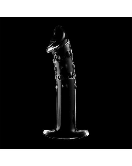 Nebula Series By Ibiza MODEL 19 DILDO BOROSILICATE GLASS 18.5 X 4 CM CLEAR