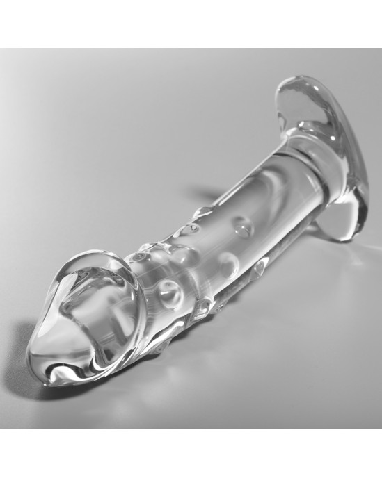 Nebula Series By Ibiza MODEL 19 DILDO BOROSILICATE GLASS 18.5 X 4 CM CLEAR