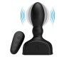 Mr Play BLACK INFLATABLE ANAL PLUG REMOTE CONTROL