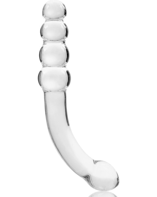 Nebula Series By Ibiza MODEL 14 DILDO BOROSILICATE GLASS 18.5 X 3 CM CLEAR