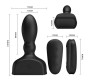 Mr Play BLACK INFLATABLE ANAL PLUG REMOTE CONTROL