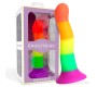 Dildox By Engily Ross Фаллоимитатор силиконовый L quida Color Arcoiris 18 см