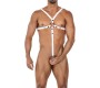 Cut4Men H4RNESS04 C-Ring Crossed Harness White One Size