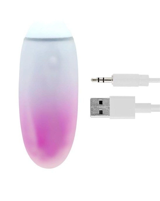 Intoyou App Series Vibrējoša ola ar APP divslāņu silikona gradientu