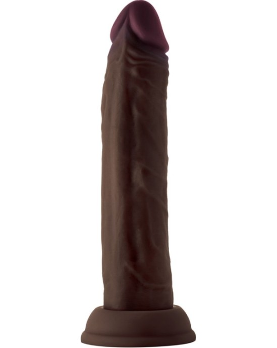 Shaft MODEL J 7.5 LIQUIDE SILICONE DONG - MAHOGANY