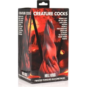 Xr - Creature Cocks HELL KISS TWISTED TONGUES SILIKONA DILDO