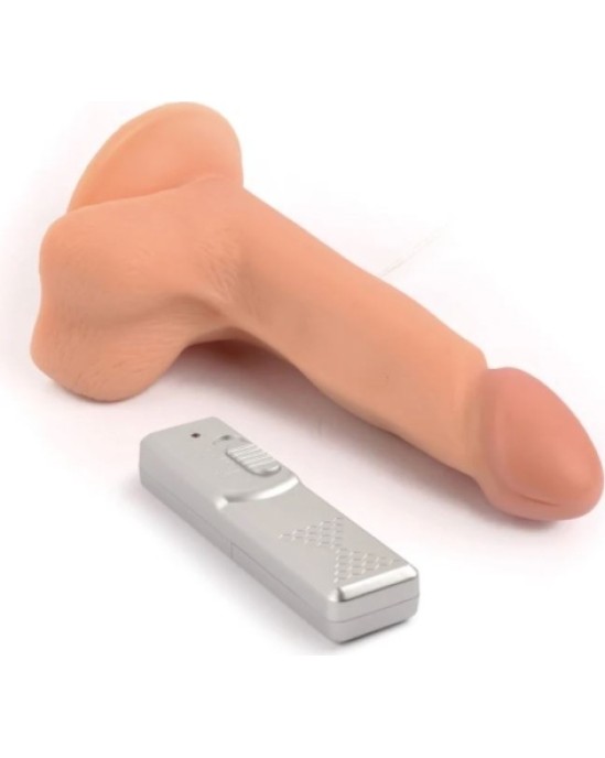 Vscnovelty MR RUDE BUZZER FLESH VIBRĒJOŠAIS PENIS 21 CM