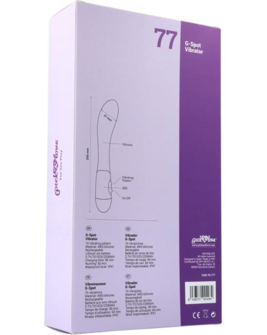 Pick&Love Nº 77 G-POTA VIBRATORS PURPULS